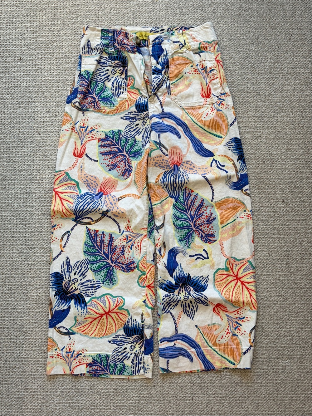 Sarah Gordon x Maeve Anthropologie Colette Tropical Pants 29